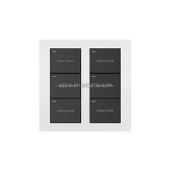 SQIVO Smart Tuya Zigbee Wireless Scene Wall Switch With Magnetic Attraction