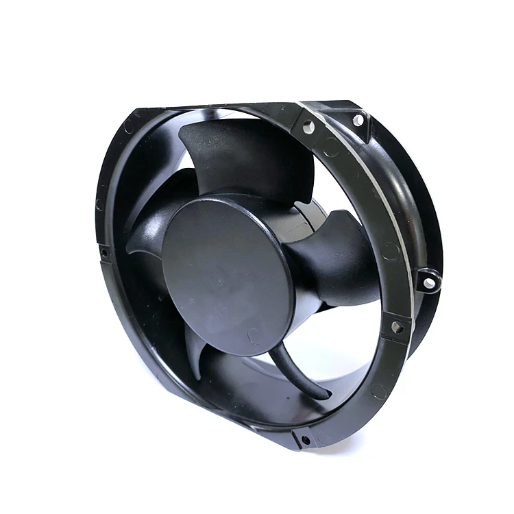 DC Air Flow Industrial Axial Fan Round Shape Cooling 172x151x51mm Fan