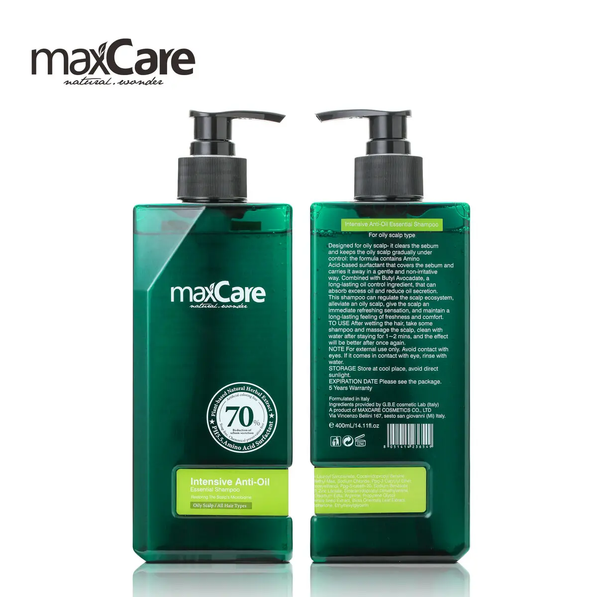 Great quality anti oil shampoo sulfate free refresh oily based scalp shampoo