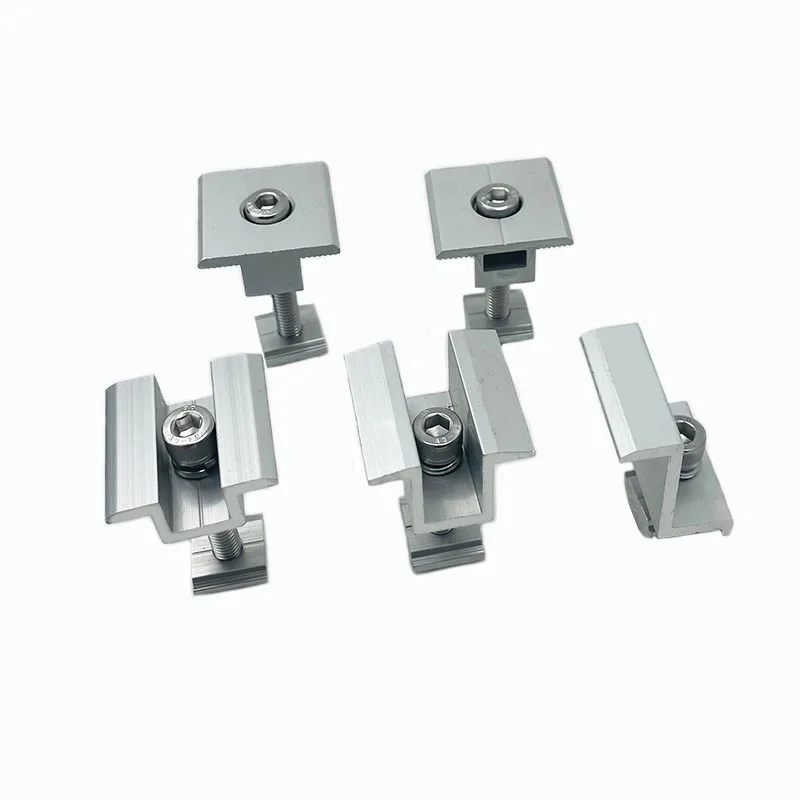 Solar Energy Related Products Solar Panel Mounting Pv Mount Bracket Rail Clamp