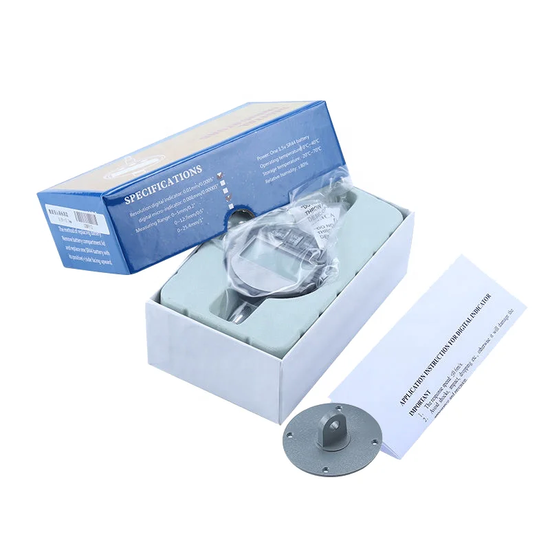 Dial test indicator 0.01mm 0.001mm 0-12.7mm 0-25.4mm 0.0005inch 0.00005in Micron digital dial indicator gauge
