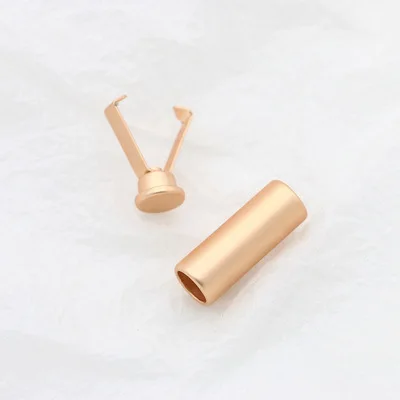 Wholesale   Custom metal cord lock zinc alloy  cord stopper for Drawstring End caps