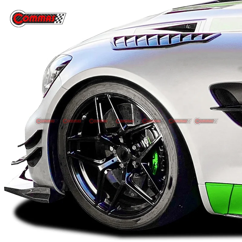 Накладки на вентиляционные отверстия для автомобилей Mercedes Bens AMG GT из углеродного волокна