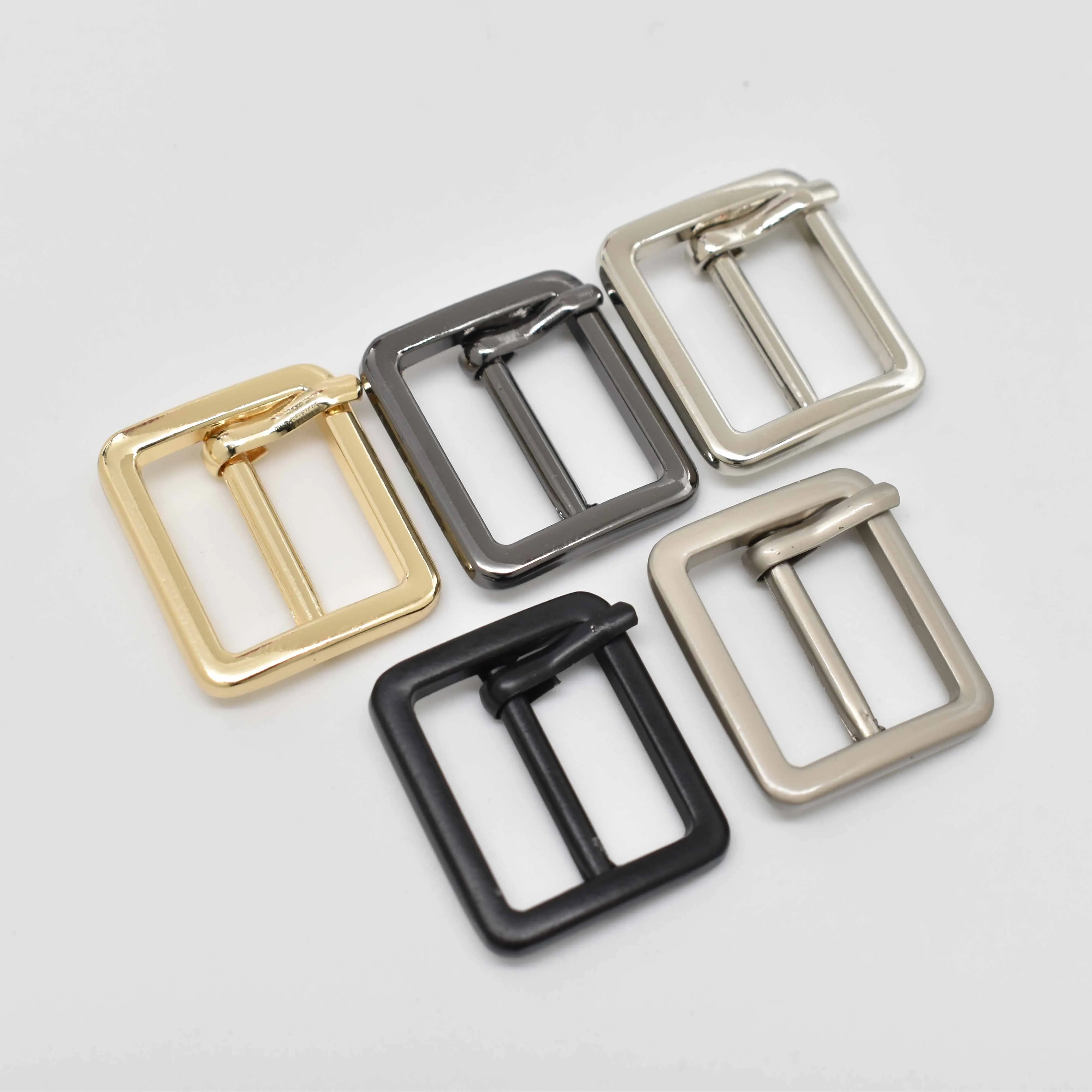 Factory supply 20mm 25mm 30mm Garment Accessories Hardware Adjustable pin buckle