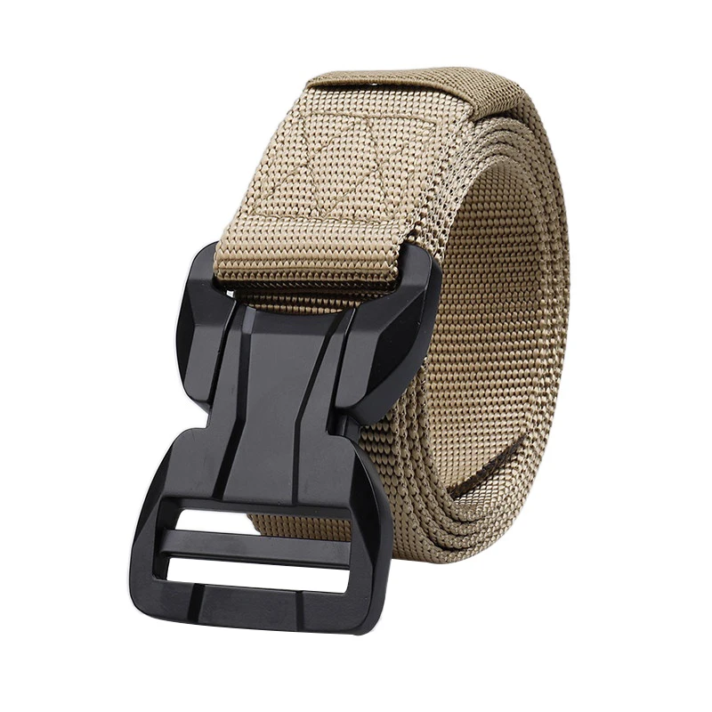 TG-075  3.8cm  Tactical Canvas Belts Outdoor Sports Nylon Canvas Belts For Men