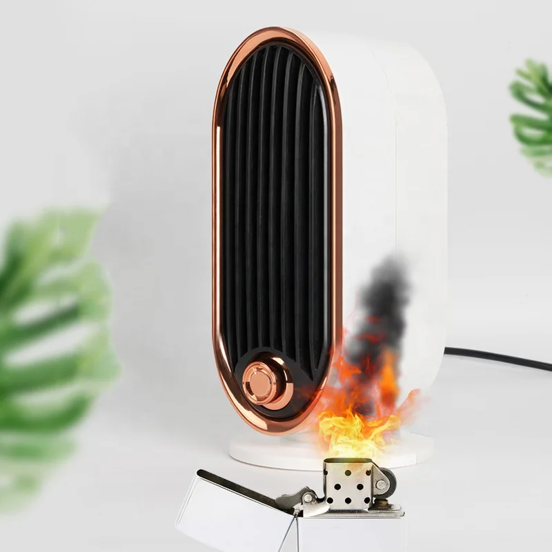 High Quality Office House Use heaters fan 800W PTC Portable Mini Low Noise Electric Fan Heater Household