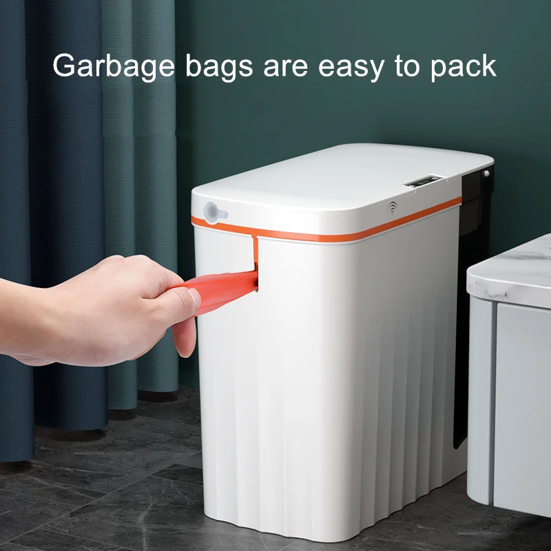 Intelligent Dry and Wet Separation Trash Can Automatic Sensor Dustbin Sensor Electric Waste Bin Induction Dustbin Smart Kitchen