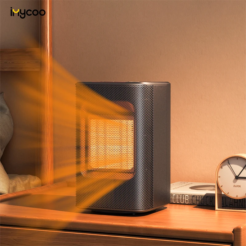 Imycoo Wholesale 1000W Room Fan Heater New Arrival Electrical Mini Ptc Fan Heater