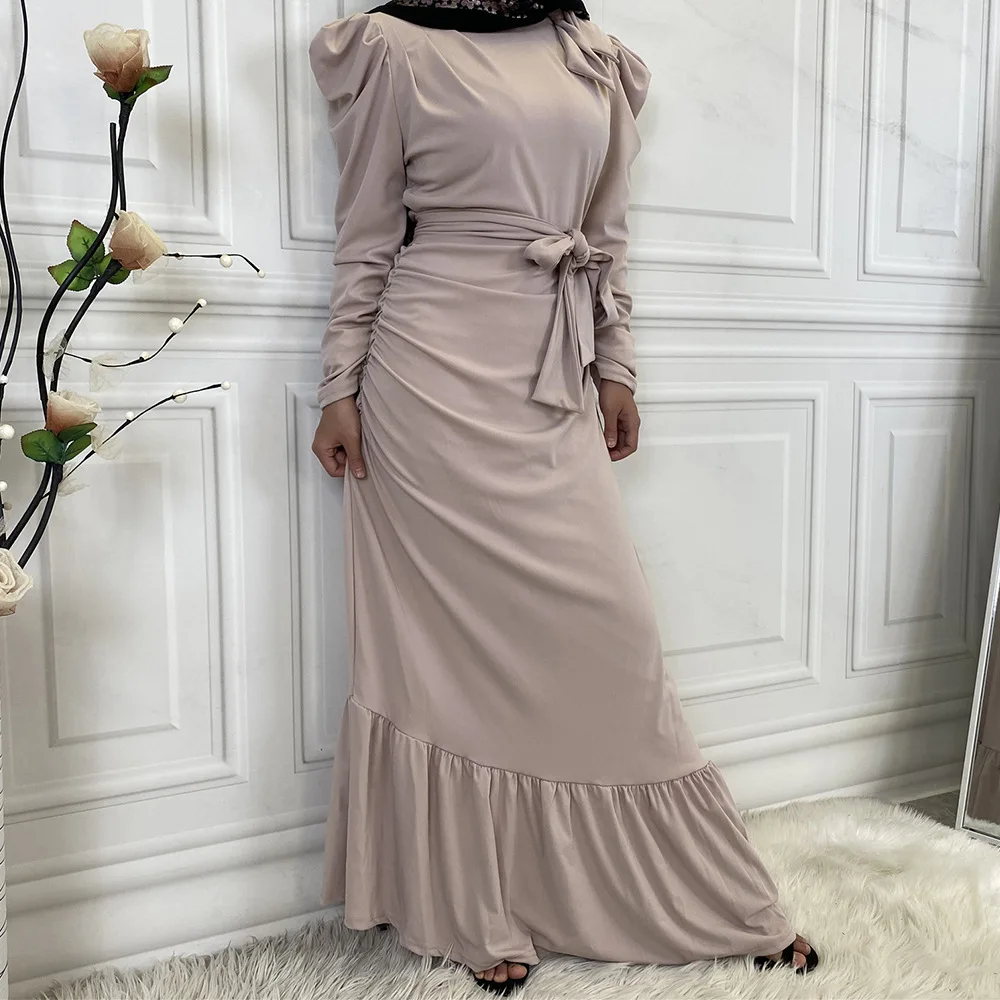 Hot Selling Customized Design Modern Overall Long Muslim Dress In Malaysia