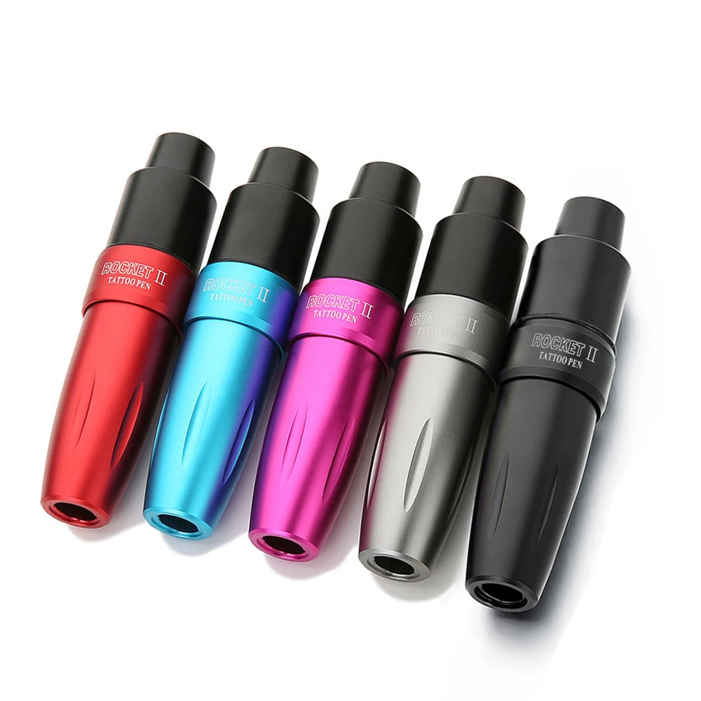 Hot Sale Original Rocket II Rotary Tattoo Machine Professional Tattoo Pen Machine Tattoo Guns With Light RCA Connection
