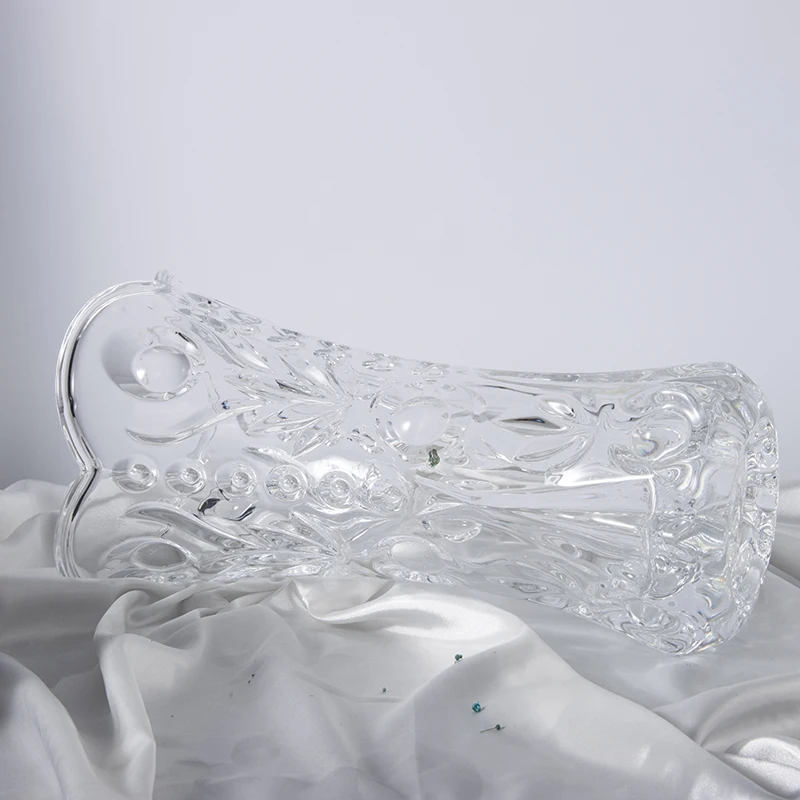 Tall Big Round Glass Vase For Glass Vases Wedding Centerpiece Clear