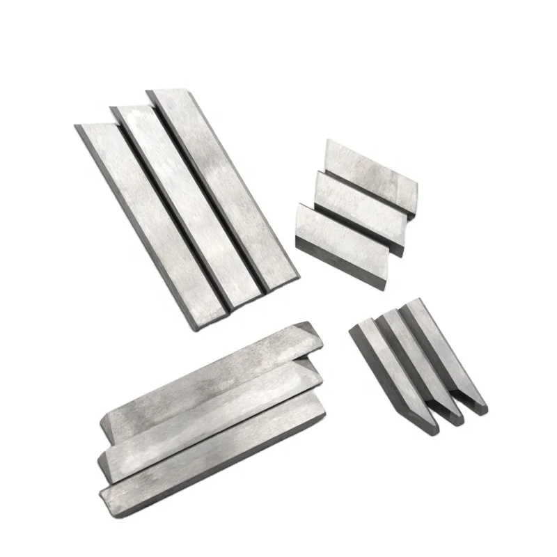 Factory Customized YG6/YG8/K10/K20/K30 Tungsten Carbide Machine Knives Tungsten Carbide Cutter Blade for  industry