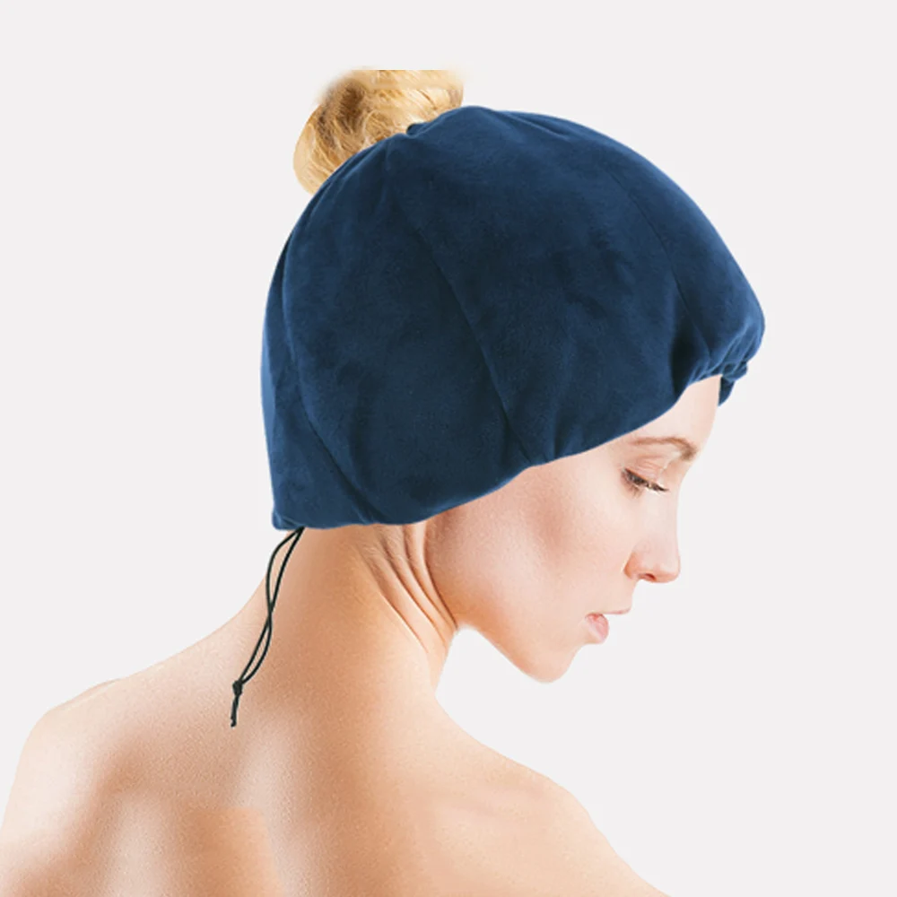 2023 custom Headache and Migraine Relief Cap ice Hat fill in seed or ice gel pack