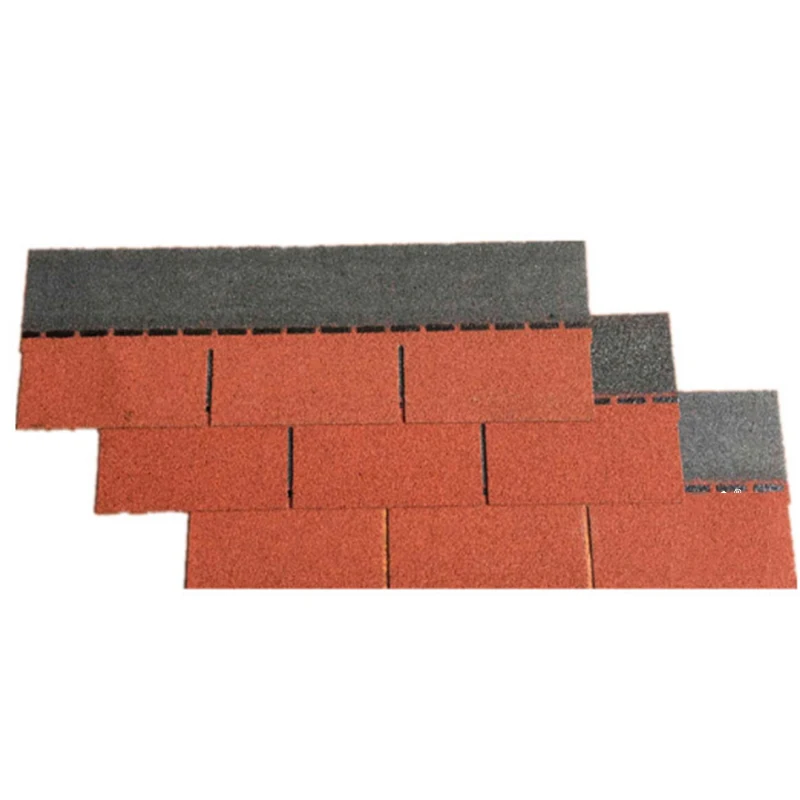 Asphalt Felt Roofing Shingles / Tile Red Green Slate Brown Roof 3.1 sqm