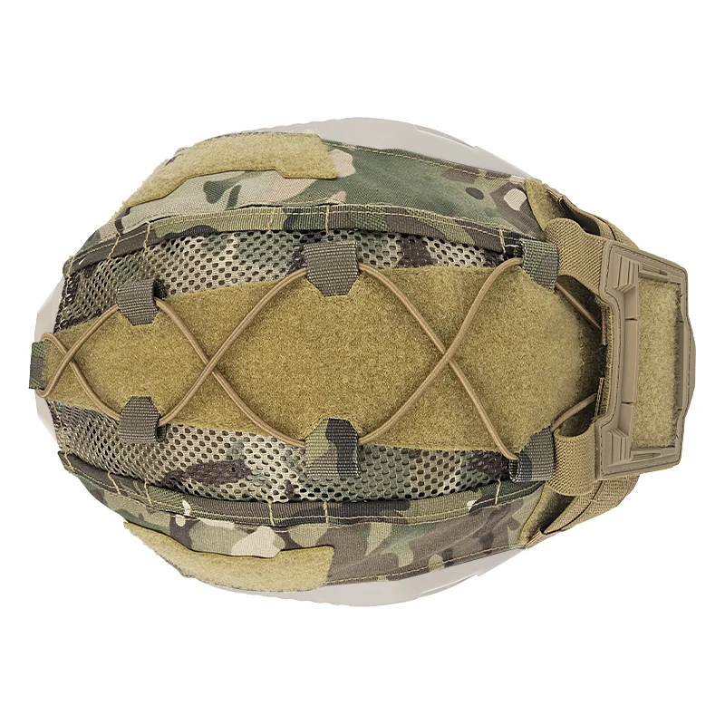 Tactical Accessories Helmet Cover with Battery Pouch Weight Balanced Pouch Nylon Fast Helmet Cover