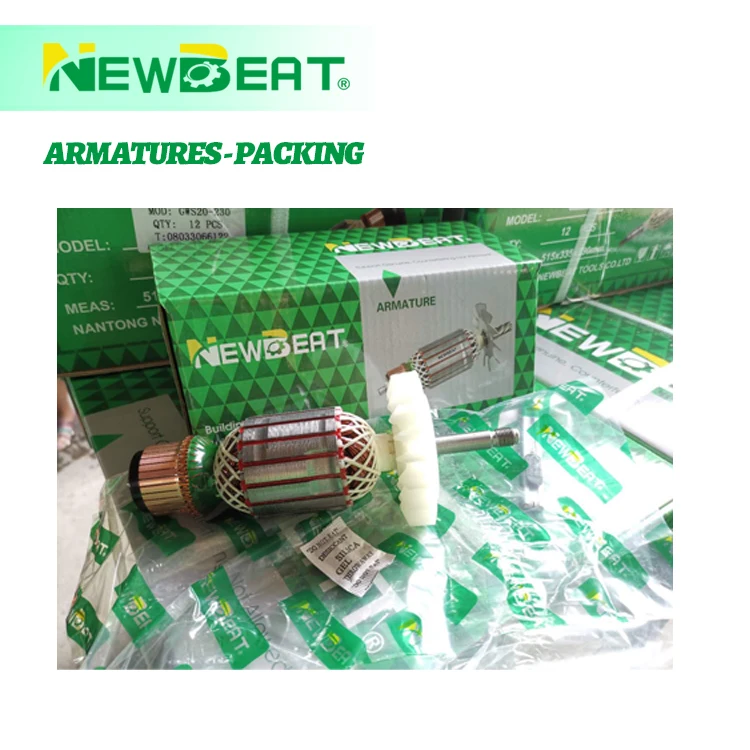 Nantong Start maktecc armature for MT 960 use in anglr grinder  motor