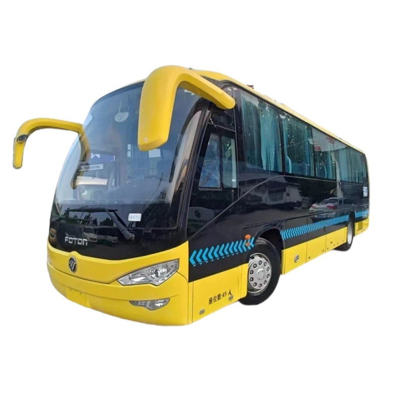 Competitive Price Foton Electric Coach Bus High Quality Used Transportation Passenger Bus New Condition Bus For Africa Market
