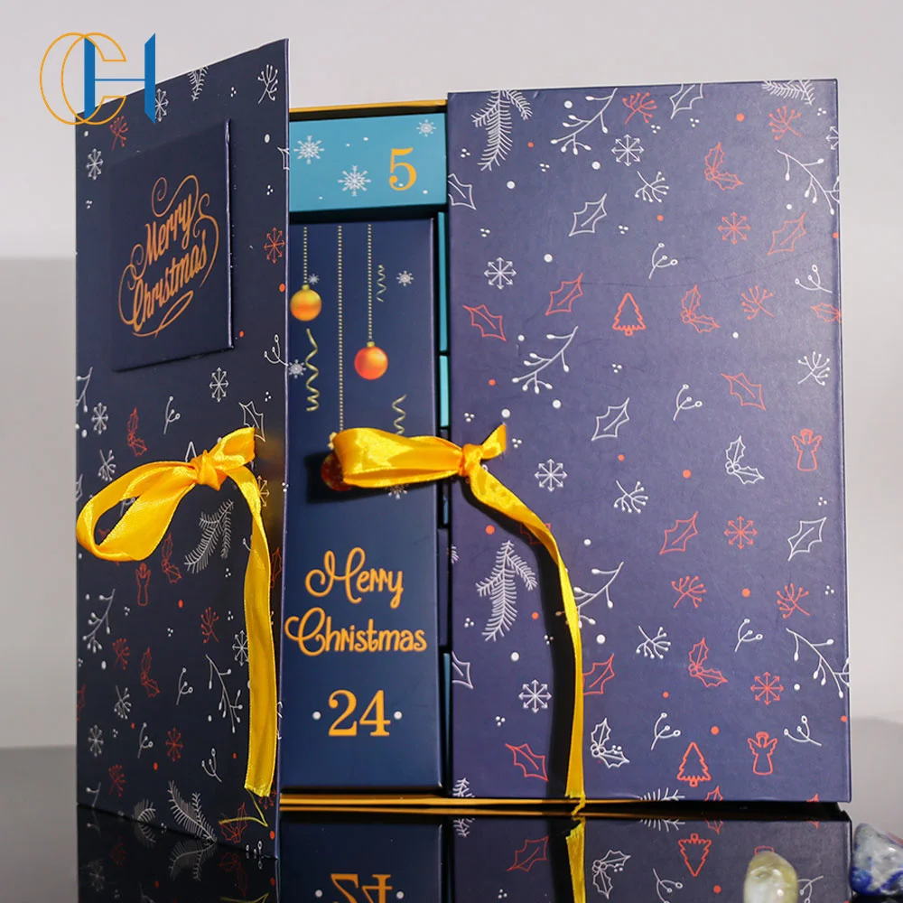 C&H Custom packaging of Advent Calendar and Mystery Blind Cosmetic Gift Mystery Box