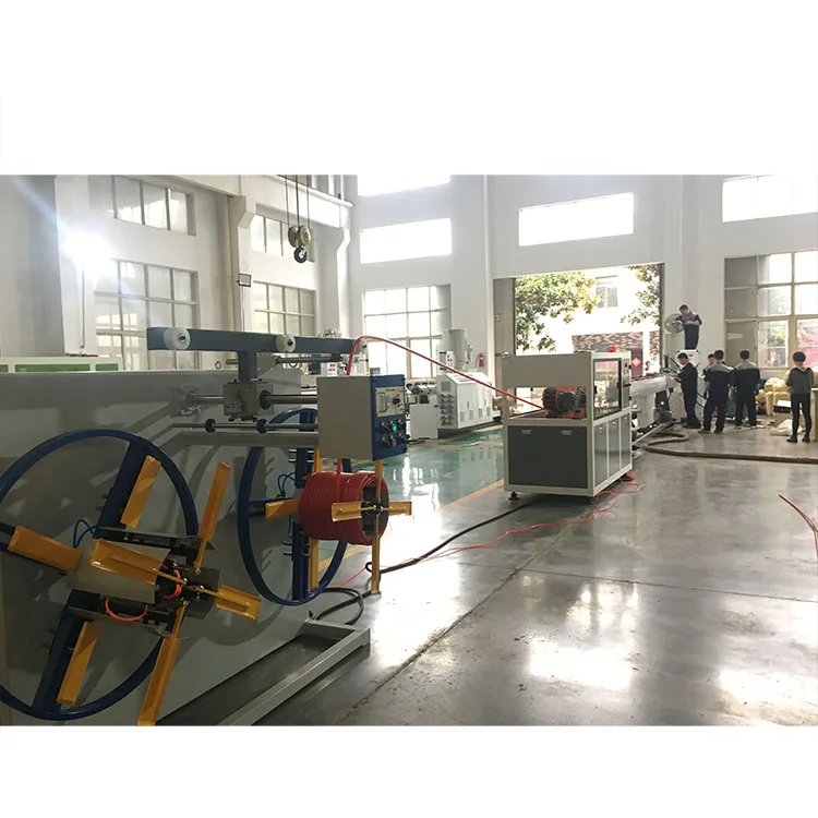 PE, PPR, PERT water electrical water pipe making machine
