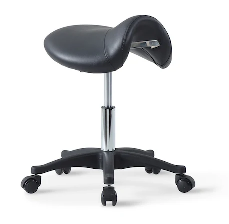 Master Massage Pneumatic height adjustable cadeira Ergonomic Swivel Saddle Salon Stool CHAIR