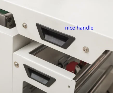 DFS450 Continuous 2 in 1 L type Seal Cut Shrink Packaging Machine sealing cutting and shrinking tunnel packager