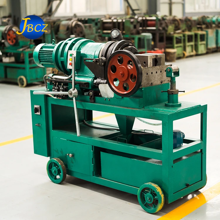 Screw Rebar Parallel Thread Rolling Machine For 12-40MM