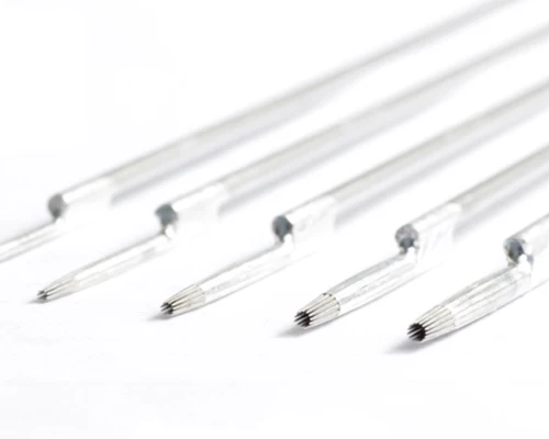 Wholesale 1213rl Tattoodisposableuality Disposable 304 Stainless Steel Permanent Makeup Machine Needle Tattoo Needle Round Liner