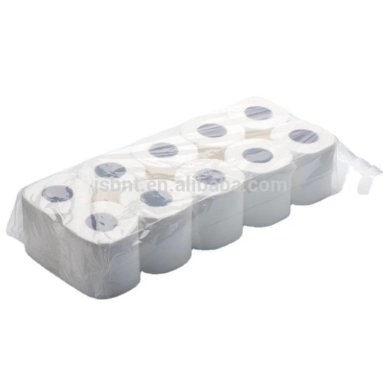 100% Recycle Pulp White Tissue Roll Natural Paper Napkin 2 Ply 160 Sheets Tissue Paper Custom Embossing Toilet Paper