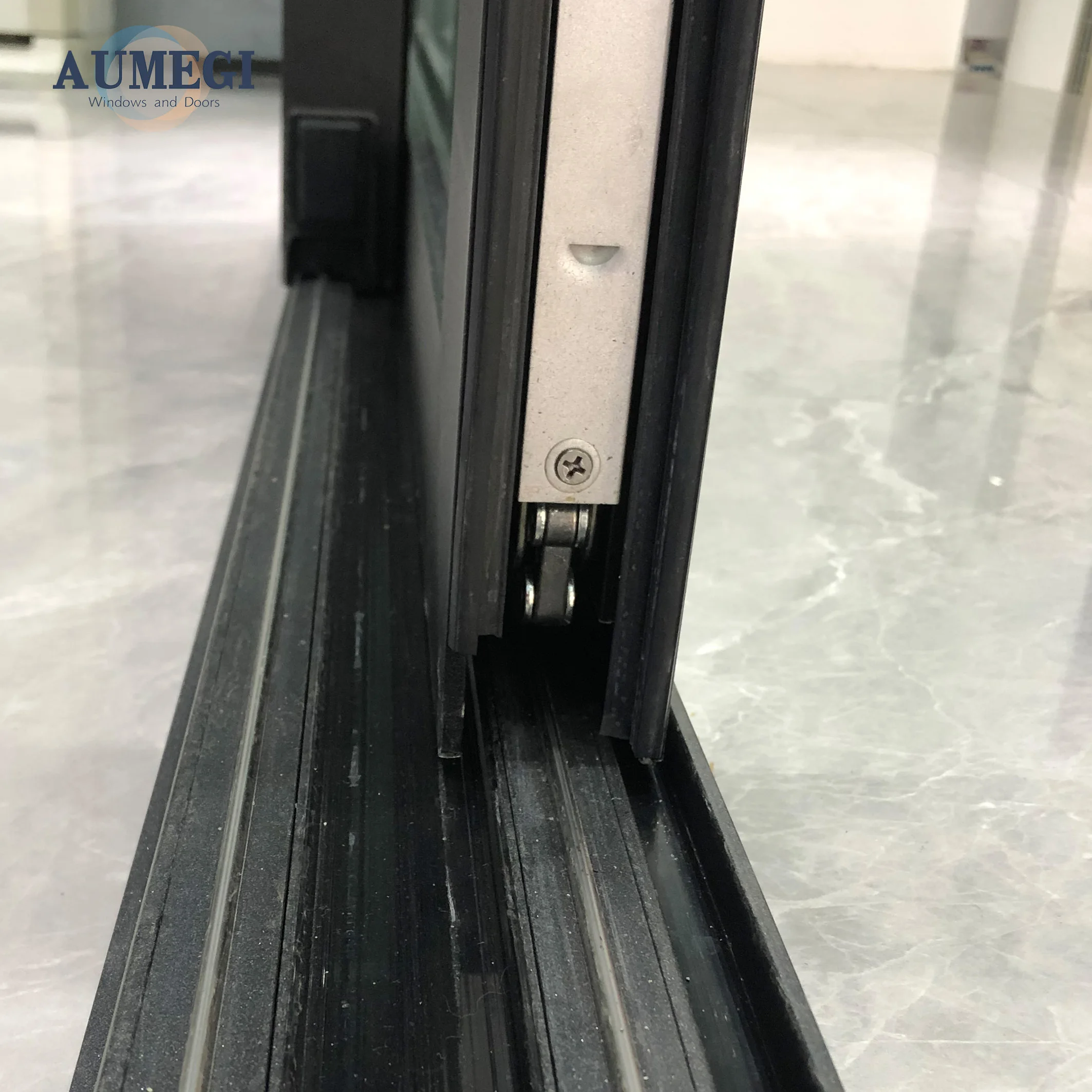 Aumegi Low-E Glass Heavy Duty Lift Sliding Door Glass Balcony Sliding Door Price Malaysia Patio Sliding Doors