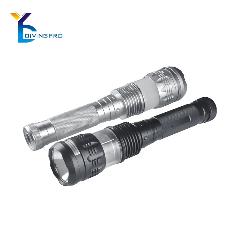 2500lm multi-function waterproof HID glare flashlight rechargeable HID powerful xenon flashlight