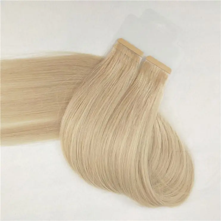 Promotional OEM China Wholesale Tape In Extensions 100 Human Hair 1B