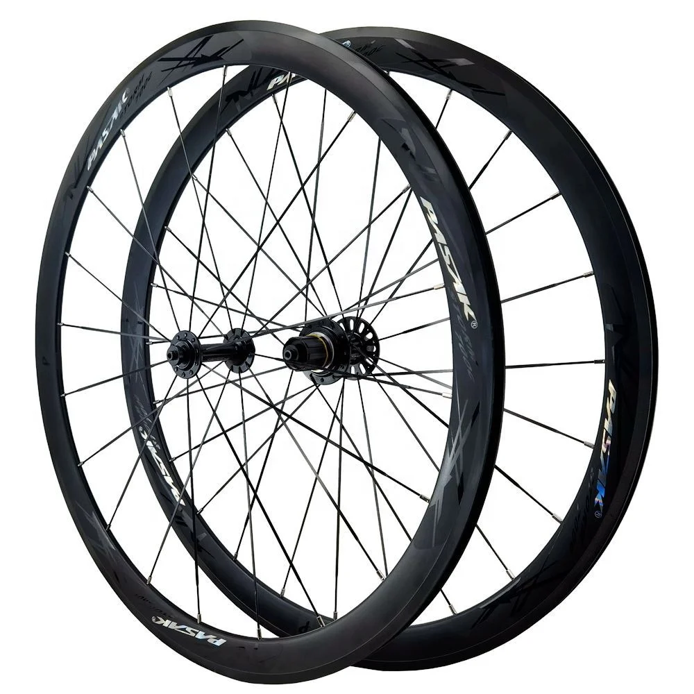 700C Road Bike Wheels 40m Aluminum Alloy Rim C/V Brake HG 11 Speed Wheels for Road Bike