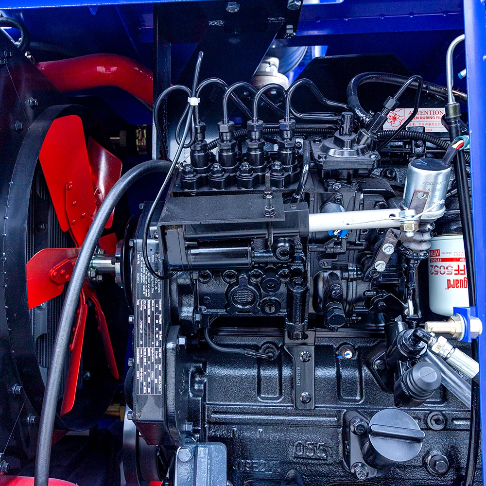 Hengwang post ram machine drill bore hole pile driver diesel hammer pile driver machine