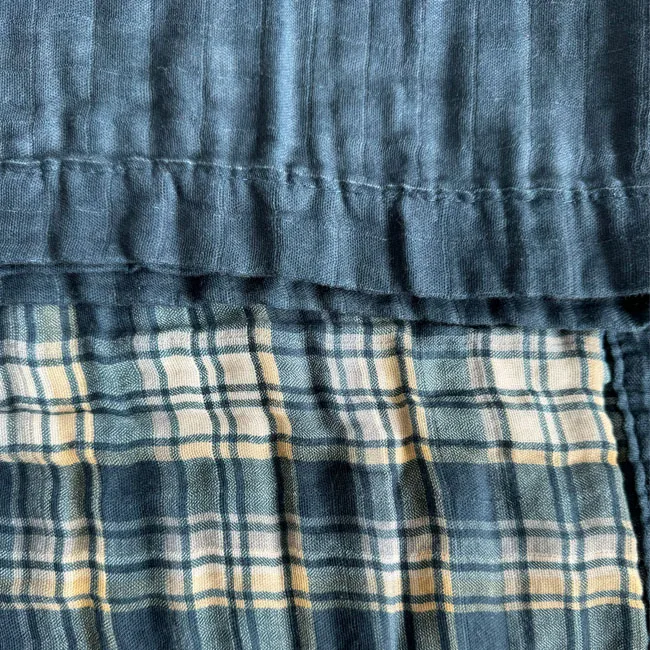 120*120cm custom design muslin swaddle wrap baby organic cotton bamboo baby muslin swaddle wrap baby blanket