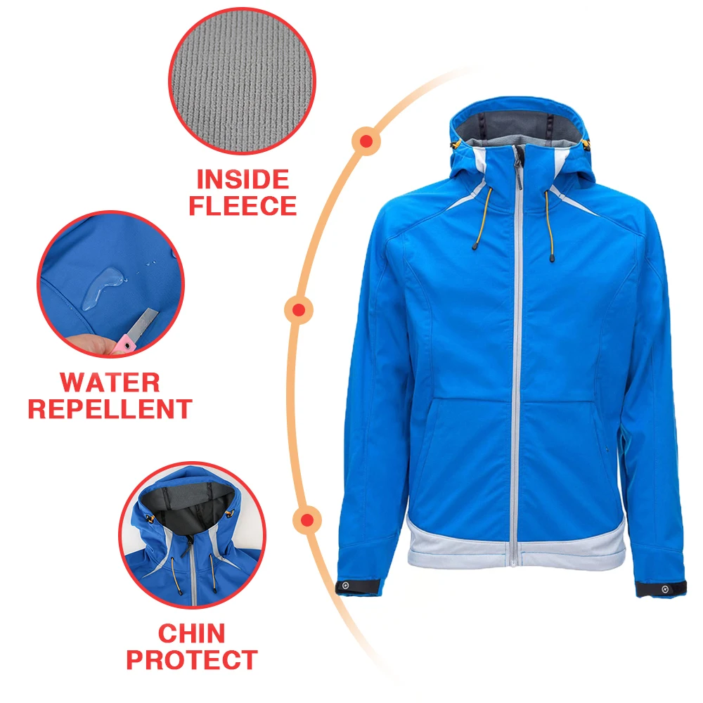 Professional Oeko-tex fabric outdoor softshell jacket mountain clothing trekking jacket
