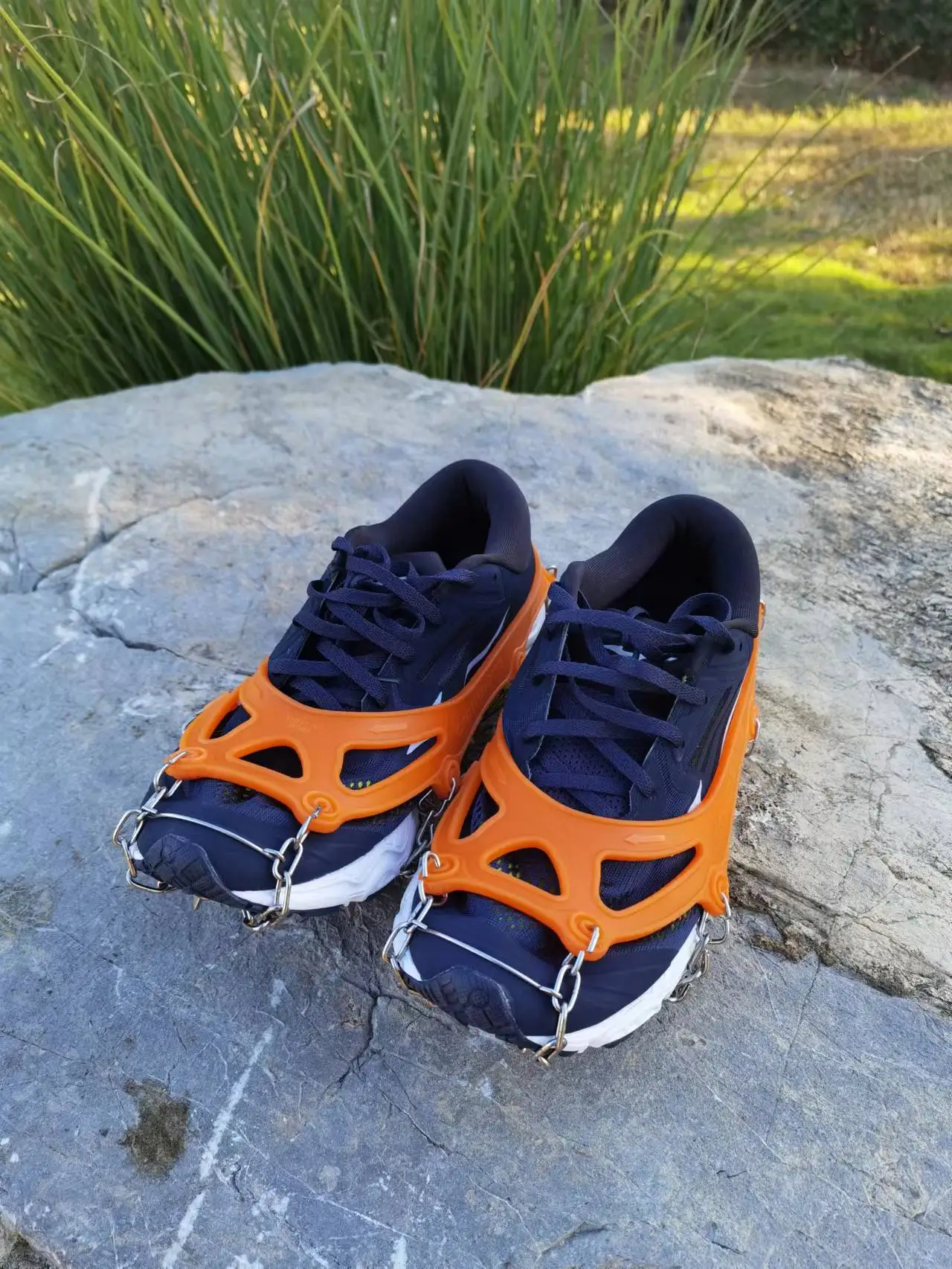 Wholesale Ski Crampons Best Microspikes 19 Claws Anti-slip Chain Crampons Hiking Spikes Ice Crampons For Shoes