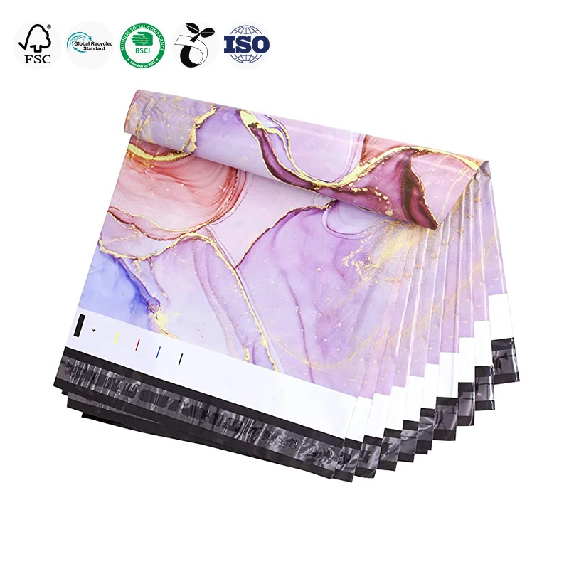 Factory Price Eco Friendly Postage Bags Self Adhesive Envelopes Poly Mailer Courier Bags with Logo for Clothing
