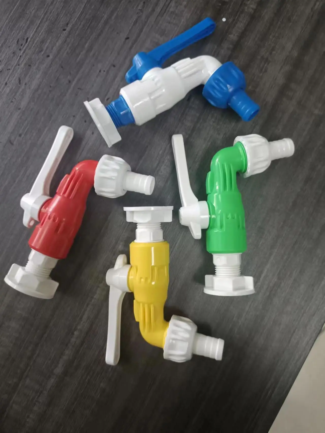 China manufacturer pvc removable nozzle bibcock all color plastic water tap