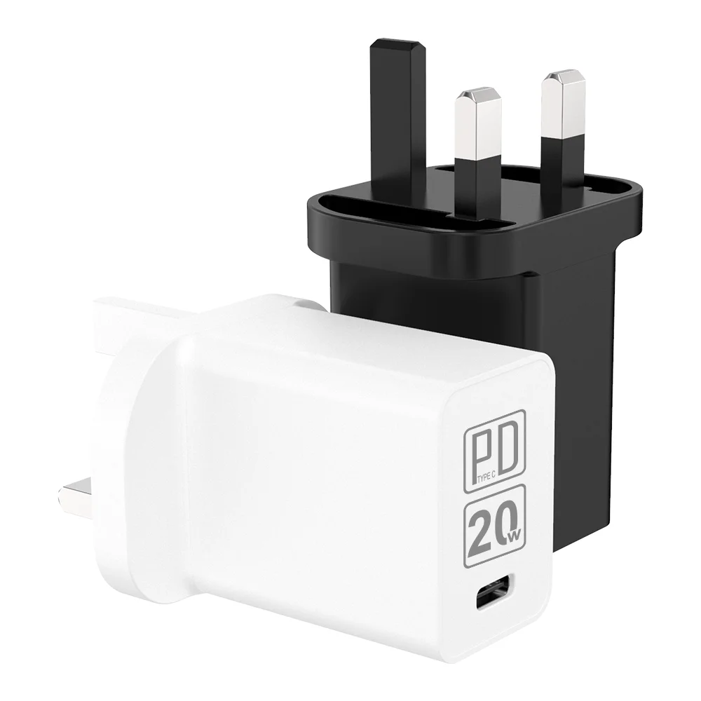  20W USB-C Power Adapter EU US UK Plug 20w usb type c