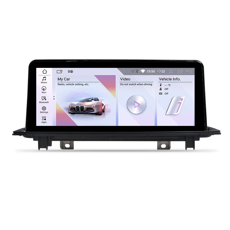 YZG Car Radio Player 4G 1920x720 Carplay GPS Stereo Navigation System Auto Headunit Screen Android for BMW F30 F31 F32 CIC 2013