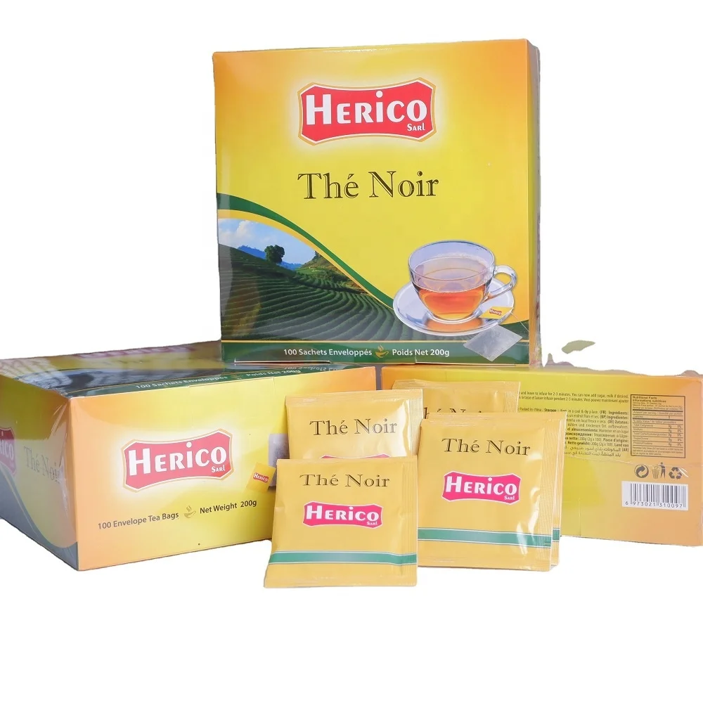 Hot selling Chinese black tea bag  tea bag factory manufacturer tea bags outlet hot sale