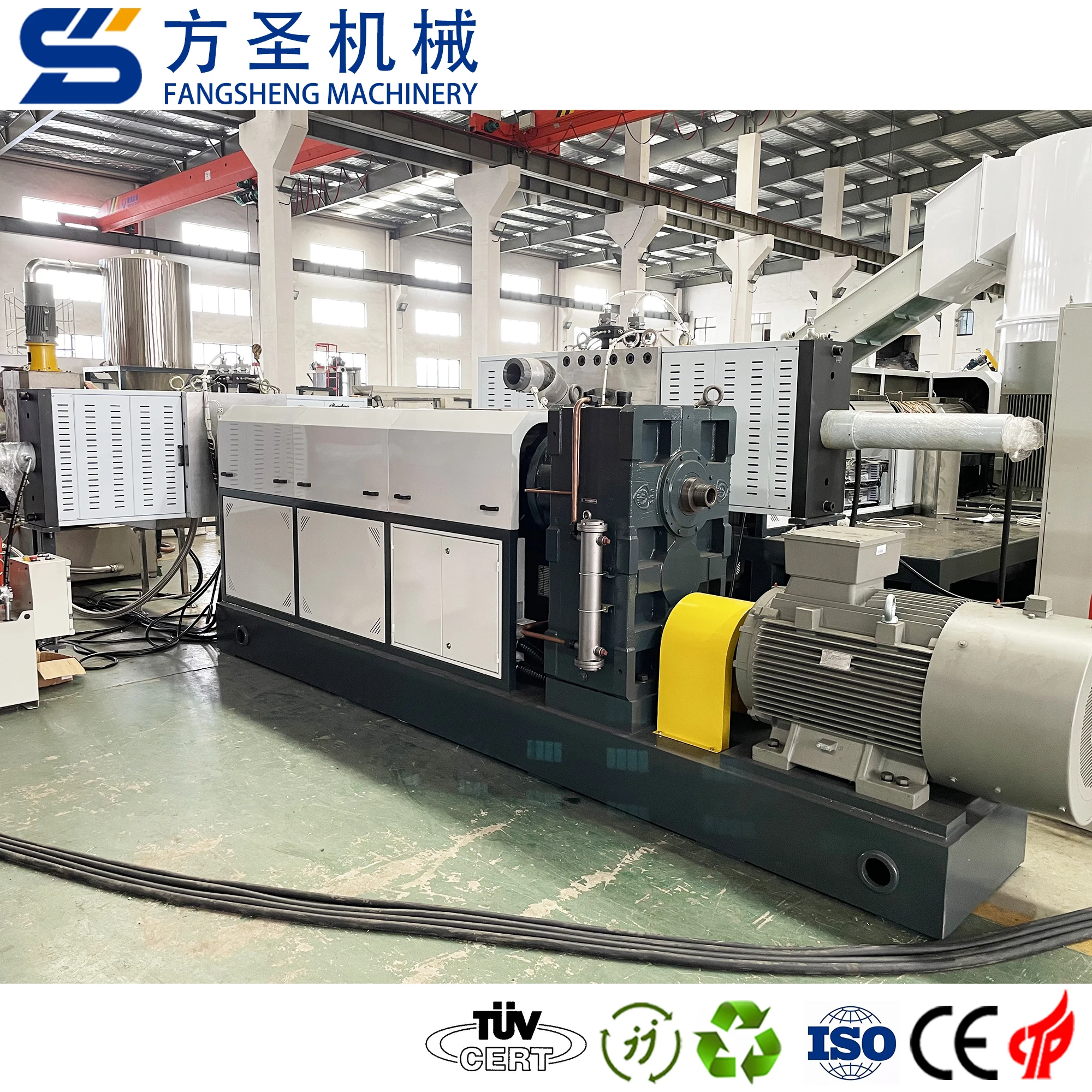 PP PE flim /woven bags pelleting machine waste plastic pellet making equipment