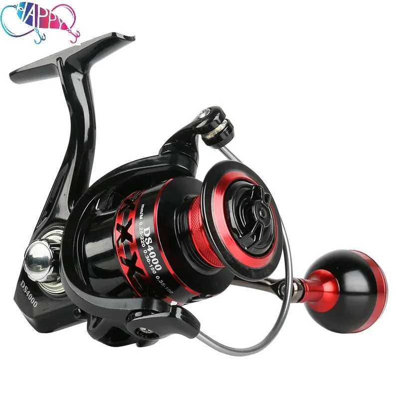 DEUKIO All Metal Spool 2+1bb 2000-7000 Series Carbon Fiber Fishing Reel System&Ultra Light CNC Aluminum Spool Spinning Reel