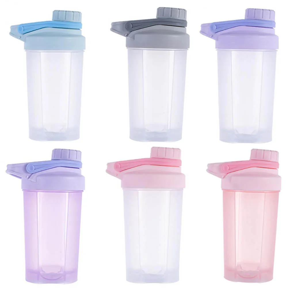 SAMPLE Workout Blender Shaker Bottle Gym Protein Shaker Bottles Custom Logo 400ml 600ml Water Bottles Plastic Sustainable FREE