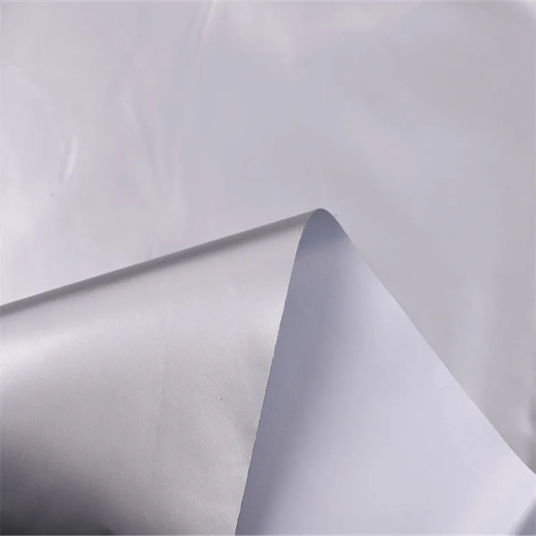 100% polyester 170T/190T/210T  taffeta  silver coated fabric waterproof fabric for curtain