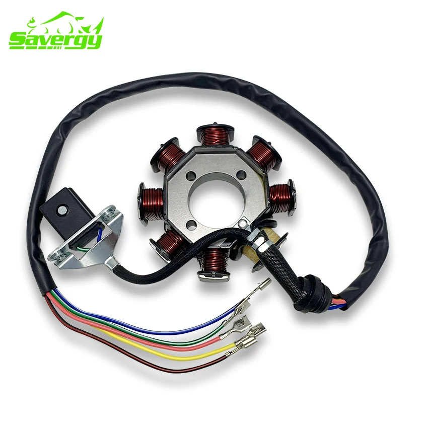 Motorcycle stator suitable for GG125 LIFAN110 MSX RUSI150 RUSI110 TMX CDI TMX SUPREMO TMX alpha motorcycle magneto stator coil