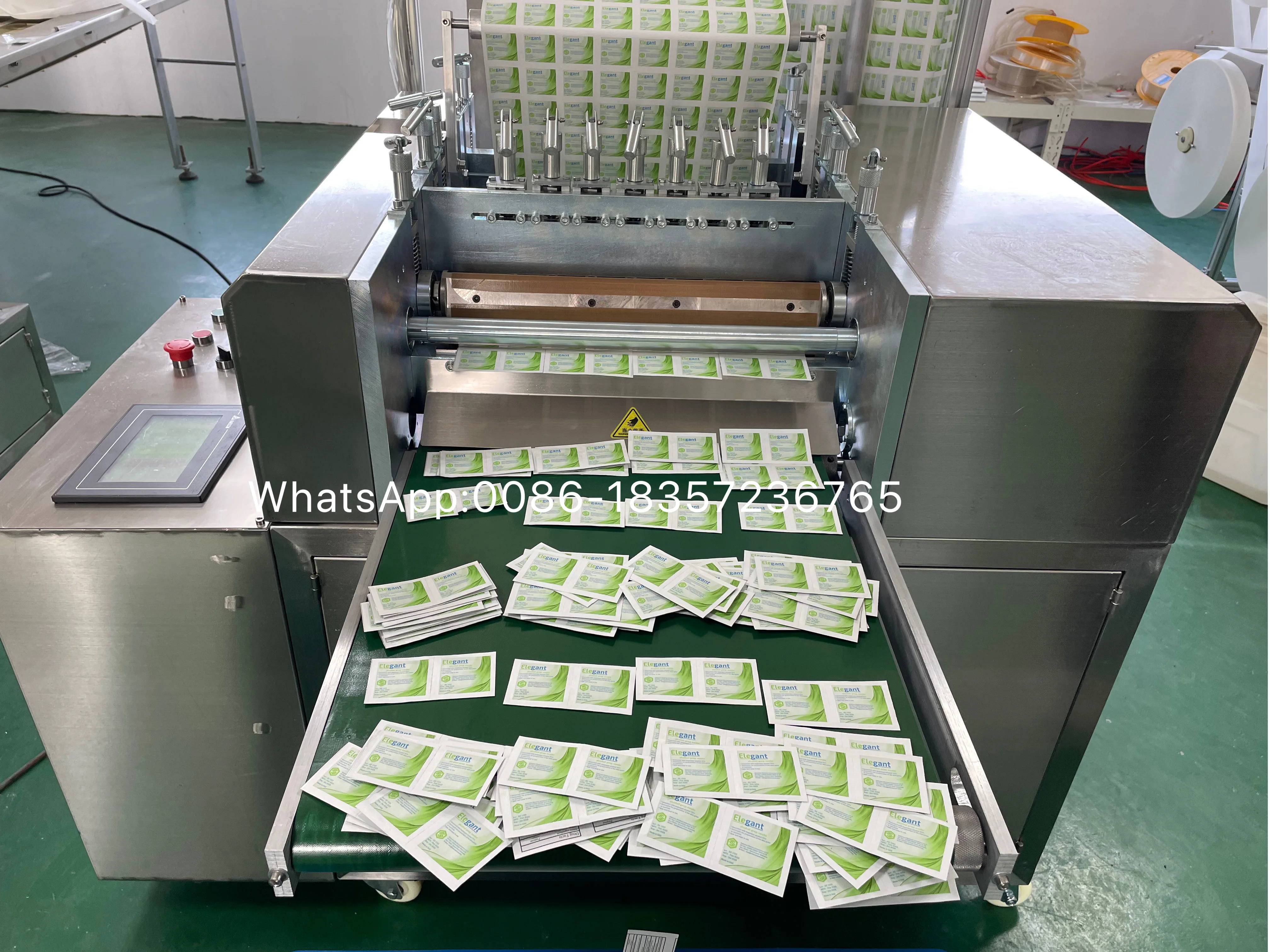 Высокая скорость х8 автоматический проспиртованный тампон Pad, делая машину