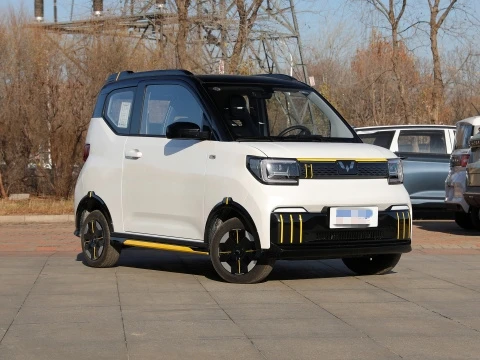 Низкие цены Wuling б/у мини-автомобиль 100 км/ч небольшие электрические автомобили wuling hongguang мини-производители электромобилей