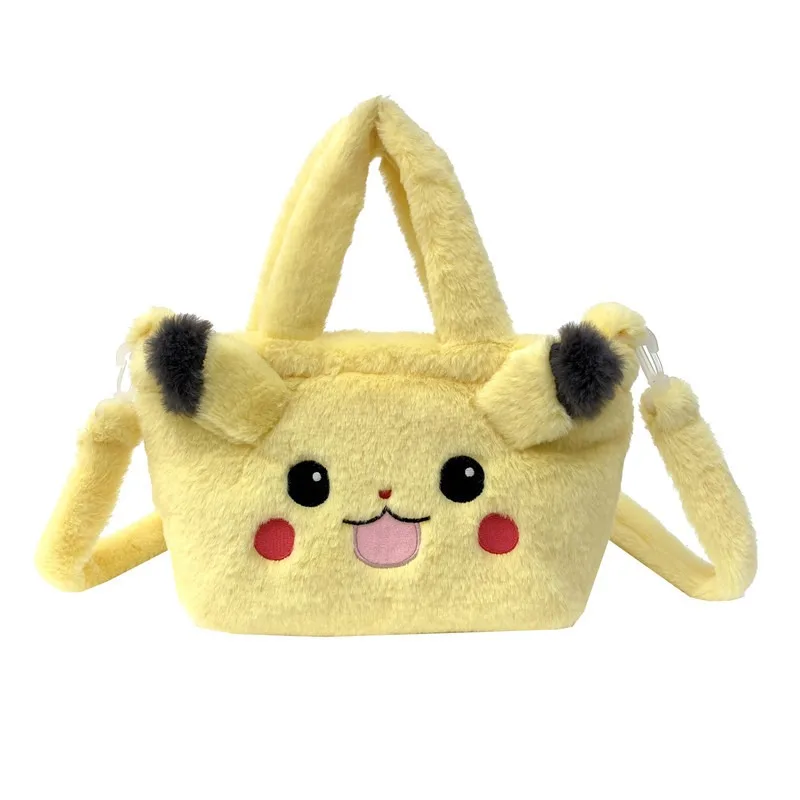 Kawaii Sanrio Collection Cute Hello KT Kitties Cinnamorolls & Kuromis Plush Bag Cartoon-Style Handbags & Backpack for Girls