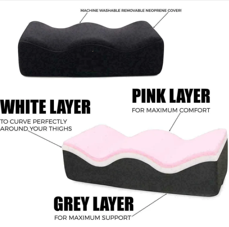 Hot sell 2022 three layer different density soft BBL Surgery Recovery Pillow